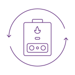 4a_Boiler Efficiency Soft water maintains appliance efficiency icon