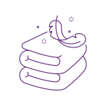 5b_Soft towels Soft clothes and touwels icon
